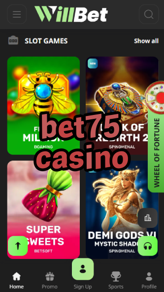 Bet75 Casino - 75 Free Spins Welcome Offer-7spincasino.ydblkf.net